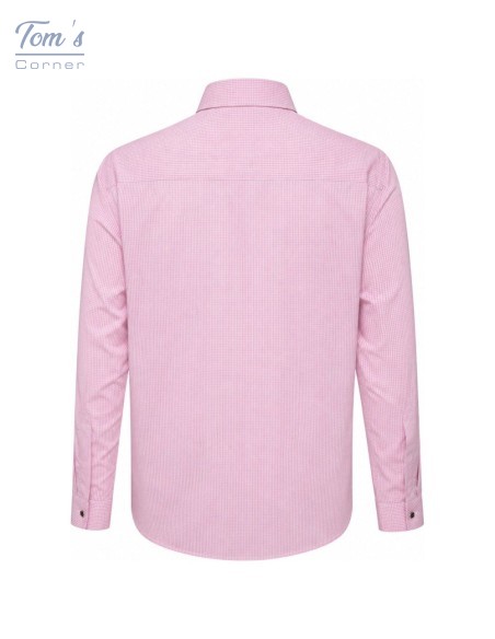 Chemise Lin Bleu Marine Fluide — TOM TAILOR