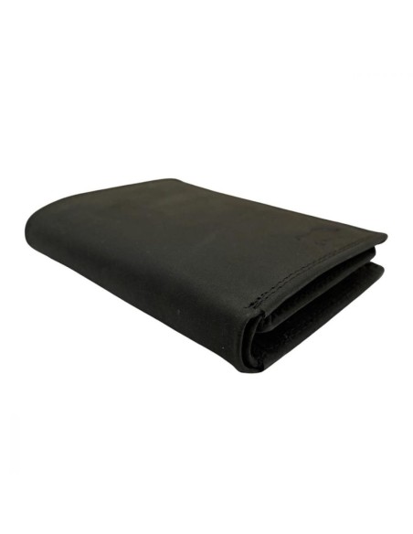 Portefeuille en cuir pour homme - Modèle Billfold - Noir