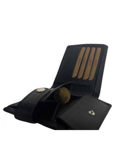 Portefeuille pour homme - cuir véritable - RFID Anti Skim - Noir 2