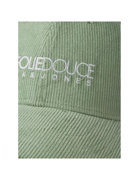 Casquette Velours Côtelé Vert Sauge — J&J ADDITIONALS
