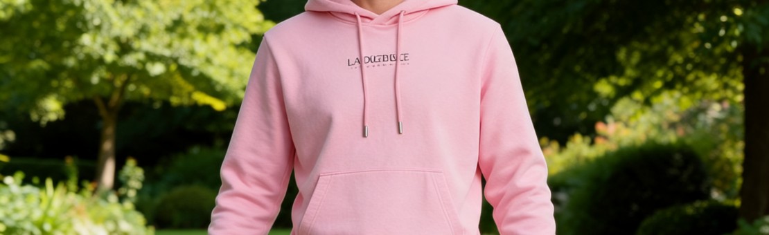 Hoodie La Folie Douce Rose
